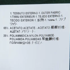 Versace Collection Green Ruched Zip Detailed Sleeveless Gown XL For Women -Versace Official Website luxury women versace used clothes p76320 007