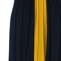 Versace Color-block Halterneck Evening Dress M For Women -Versace Official Website luxury women versace used clothes p7951 005