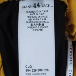 Versace Color-block Halterneck Evening Dress M For Women -Versace Official Website luxury women versace used clothes p7951 009