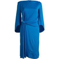 Versace Collection Turquoise Blue Dress M For Women