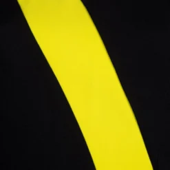 Versace Black Contrast Panel Detail Long Sleeve Flared Bottom Maxi Dress M For Women -Versace Official Website luxury women versace used clothes p86389 004