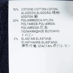 Versace Indigo Dark Wash Denim Contrast Paneled Jeans M For Women -Versace Official Website luxury women versace used clothes p86845 0007