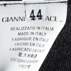 Versace Collection Black Printed Tie Detail Long Sleeve Shirt Dress M For Women -Versace Official Website luxury women versace used clothes p93563 006