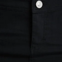 Versace Black Zip Detail Denim Mini Skirt S For Women -Versace Official Website luxury women versace used clothes p93579 004