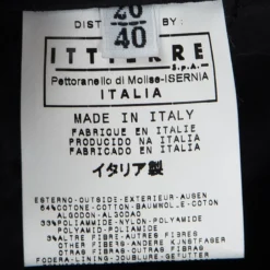 Versace Black Zip Detail Denim Mini Skirt S For Women -Versace Official Website luxury women versace used clothes p93579 006