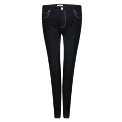 Versace Collection Indigo Denim Straight Fit Jeans M For Women