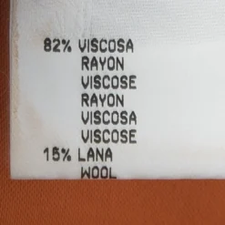 Versace Collection Orange High Waist Pencil Skirt S For Women -Versace Official Website luxury women versace used clothes p99349 006