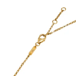 Versace 18K Yellow Gold And 925 Silver Medusa Pendant Necklace For Women -Versace Official Website luxury women versace used fine jewelry p511759 002