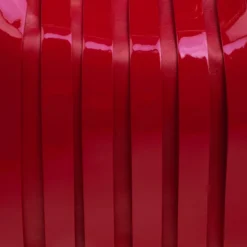 Versace Red Leather And Stripe Patent Leather Hobo For Women -Versace Official Website luxury women versace used handbags p109701 005 scaled