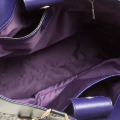 Versace Black Textured Leather Medusa Tote For Women -Versace Official Website luxury women versace used handbags p148197 0007