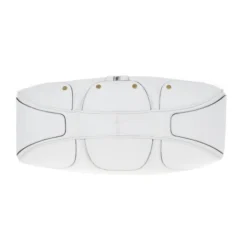 Versace White Leather Zip Tote Large For Women -Versace Official Website luxury women versace used handbags p16584 005