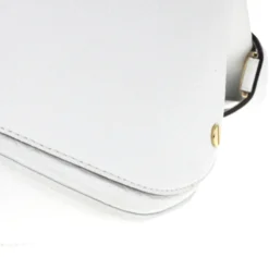 Versace White Leather Zip Tote Large For Women -Versace Official Website luxury women versace used handbags p16584 014