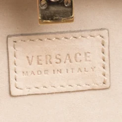 Versace Black Python Box Clutch For Women -Versace Official Website luxury women versace used handbags p168071 003