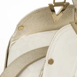 Versace Jumbo White Logo Jacquard Bowler Bag For Women -Versace Official Website luxury women versace used handbags p17049 007