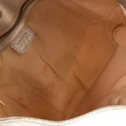 Versace White/Silver Signature Fabric And Leather Hobo For Women -Versace Official Website luxury women versace used handbags p213361 005