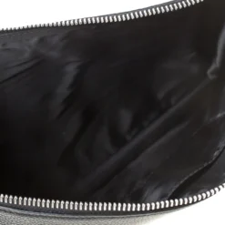 Versace Black Leather Miami Clutch For Women -Versace Official Website luxury women versace used handbags p218126 005