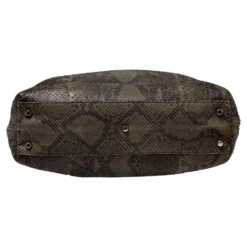 Versace Green Python Leather Tote For Women 16 Versace Green Python Leather Tote For Women -Versace Official Website luxury women versace used handbags p243814 006