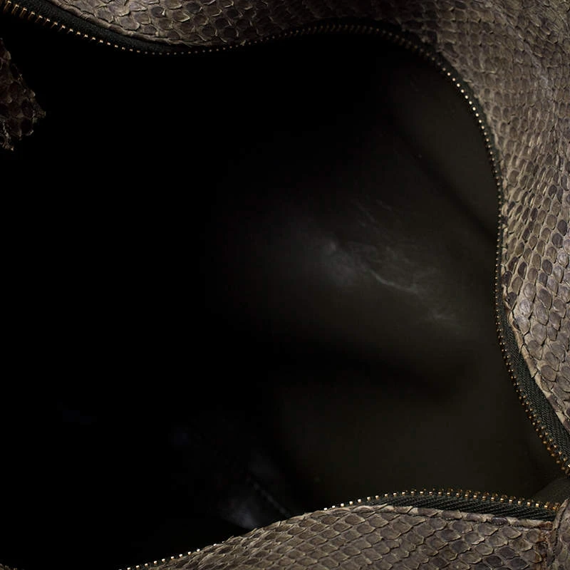 Versace Green Python Leather Tote For Women 7 Versace Green Python Leather Tote For Women - Image 7