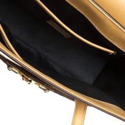 Versace Brown Leather Medusa Medallion Tote For Women -Versace Official Website luxury women versace used handbags p245561 006