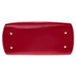 Versace Red Leather Medusa Medallion Tote For Women -Versace Official Website luxury women versace used handbags p245953 005