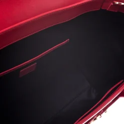 Versace Red Leather Medusa Medallion Tote For Women -Versace Official Website luxury women versace used handbags p245953 008