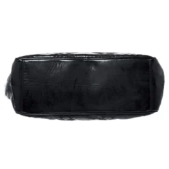 Versace Black Patent Leather Satchel For Women -Versace Official Website luxury women versace used handbags p256009 007