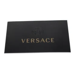 Versace Neon Yellow Patent Leather Medusa Chain Clutch For Women -Versace Official Website luxury women versace used handbags p263821 005