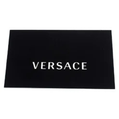 Versace White Leather Logo Embossed Tote For Women -Versace Official Website luxury women versace used handbags p273207 009