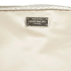 Versace Silver Quilted ‘Snap Out Of It’ Satchel For Women 33 Versace Silver Quilted ‘Snap Out Of It’ Satchel For Women -Versace Official Website luxury women versace used handbags p27501 017