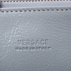 Versace Grey Leather Medusa Flap Tote For Women 18 Versace Grey Leather Medusa Flap Tote For Women -Versace Official Website luxury women versace used handbags p279669 010