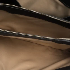 Versace Black Leather Tassel Medusa Shoulder Bag For Women -Versace Official Website luxury women versace used handbags p284768 011