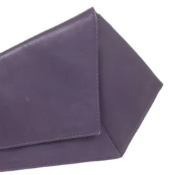 Versace Vintage Purple Leather Clutch For Women -Versace Official Website luxury women versace used handbags p28846 005