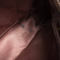 Versace Old Rose Croc Embossed Leather Shoulder Bag For Women -Versace Official Website luxury women versace used handbags p290416 003