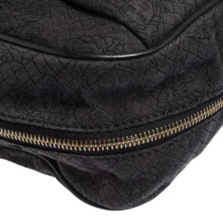 Versace Medusa Print Canvas And Leather Multiple Pocket Shoulder Bag For Women -Versace Official Website luxury women versace used handbags p291869 008