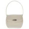 Versace White Patent Leather Shoulder Bag For Women