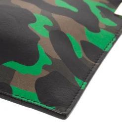 Versace Green Camouflage Leather Crossbody Bag For Women -Versace Official Website luxury women versace used handbags p292705 007