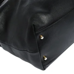 Versace Black Leather Medusa Shopper Tote For Women -Versace Official Website luxury women versace used handbags p292719 011