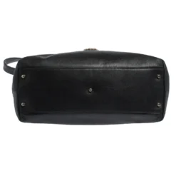 Versace Black Leather Medusa Shopper Tote For Women -Versace Official Website luxury women versace used handbags p292719 012