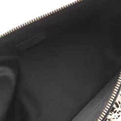 Versace Black Patent Leather Medusa Wristlet Pouch For Women -Versace Official Website luxury women versace used handbags p294182 010