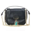 Versace Black Chain Mini Shoulder Bag For Women