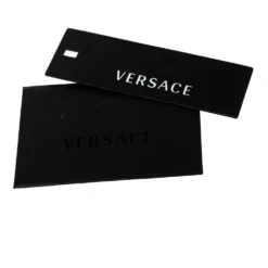 Versace Grey/Lilac Baroque Print Coated Canvas And Leather Frame Tote For Women -Versace Official Website luxury women versace used handbags p306866 012