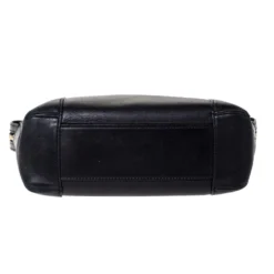 Versace Black Leather Medusa Medallion Bag For Women -Versace Official Website luxury women versace used handbags p309461 006