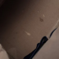 Versace Blue Striped Patent Leather Studded Frame Satchel For Women -Versace Official Website luxury women versace used handbags p318187 003