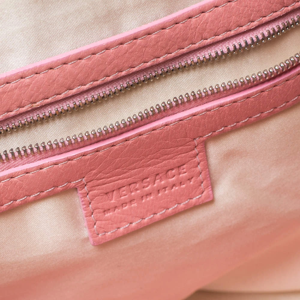 Versace Multicolor Pleated Leather Spike Studded Shoulder Bag For Women 9 Versace Multicolor Pleated Leather Spike Studded Shoulder Bag For Women - Image 9