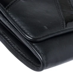 Versace Black Leather And Patent Leather Wallet On Chain For Women 18 Versace Black Leather And Patent Leather Wallet On Chain For Women -Versace Official Website luxury women versace used handbags p326376 006