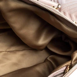 Versace Pink Quilted Leather Snap Out Of It Satchel For Women -Versace Official Website luxury women versace used handbags p326633 006