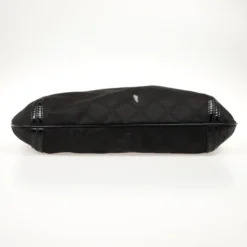 Versace Black Jacquard And Patent Shoulder Bag For Women 16 Versace Black Jacquard And Patent Shoulder Bag For Women -Versace Official Website luxury women versace used handbags p33062 005