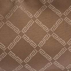 Versace Brown Signature Canvas And Leather Palazzo Plaque Shoulder Bag For Women -Versace Official Website luxury women versace used handbags p335091 011