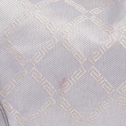 Versace Lilac Signature Canvas And Leather Small Studded Hobo For Women -Versace Official Website luxury women versace used handbags p336046 010