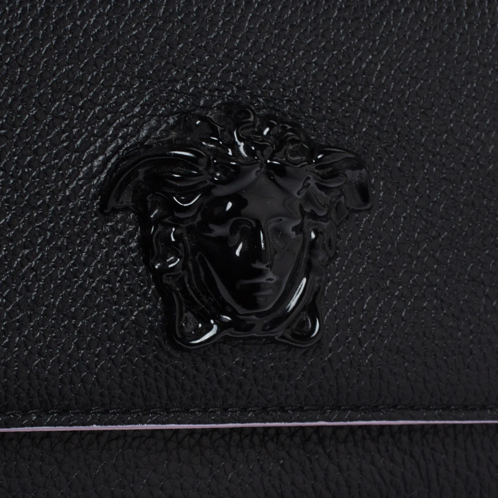 Versace Black Leather Palazzo Chain Shoulder Bag For Women 5 Versace Black Leather Palazzo Chain Shoulder Bag For Women - Image 5